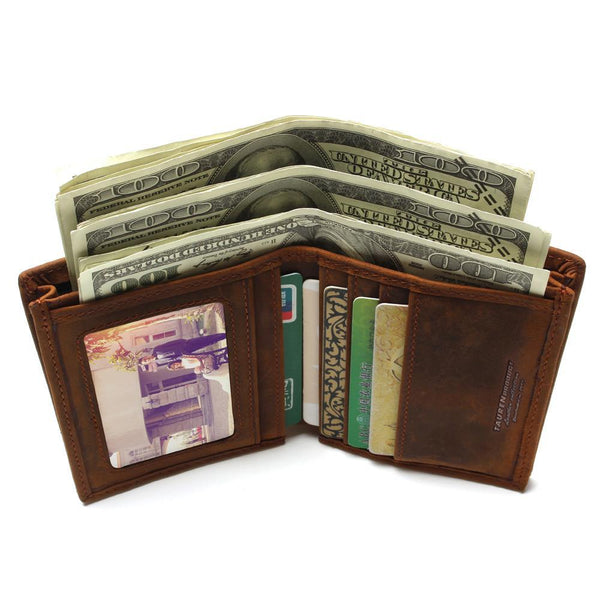 Vintage Crazy Horse Wallet
