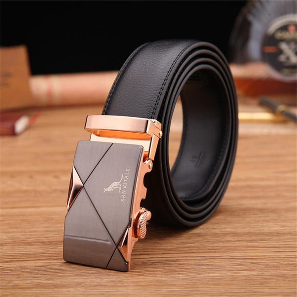 At Ease Leather Belt