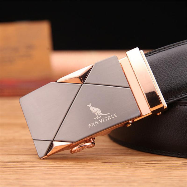 At Ease Leather Belt