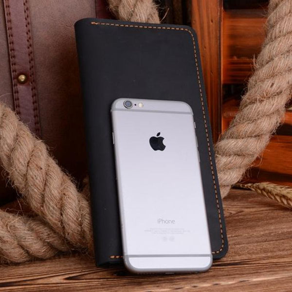 Stylish Leather Long Wallet