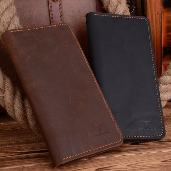 Stylish Leather Long Wallet