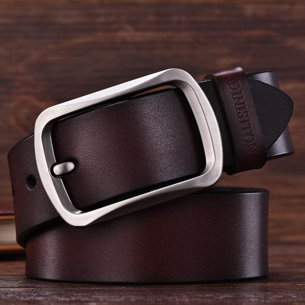 Cowhide Jeans Leather Belts
