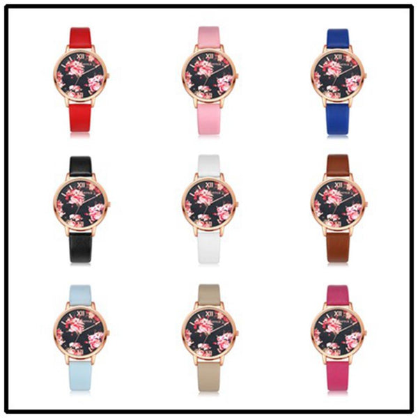 Casual Love Heart Quartz Wrist Watch