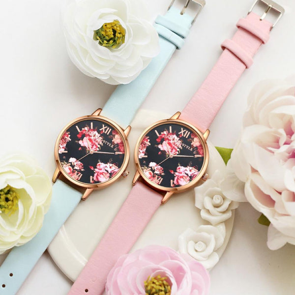 Casual Love Heart Quartz Wrist Watch