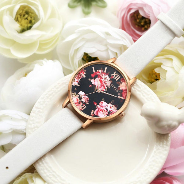 Casual Love Heart Quartz Wrist Watch