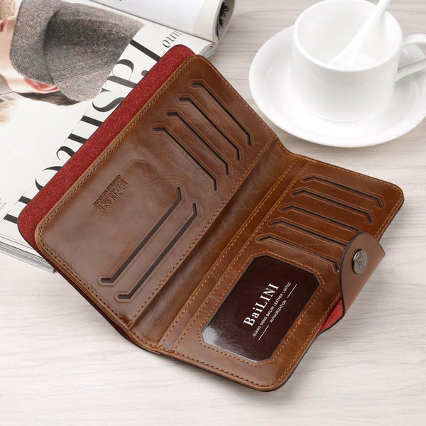 Classic Vintage Man Hasp Wallet