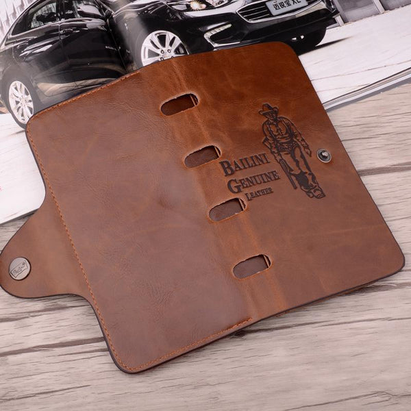 Classic Vintage Man Hasp Wallet