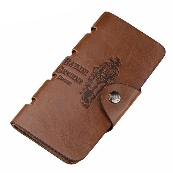 Classic Vintage Man Hasp Wallet