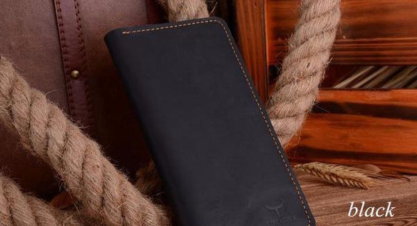 Stylish Leather Long Wallet