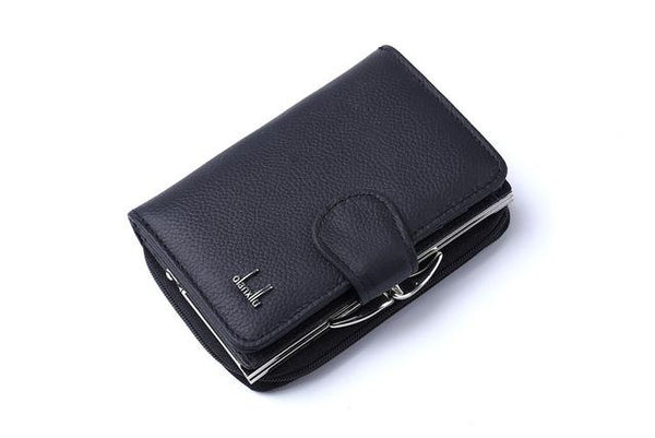 Leather Hasp Coin Purse