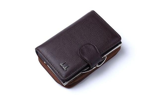 Leather Hasp Coin Purse
