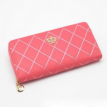 Vintage Crown Plaid Wallets
