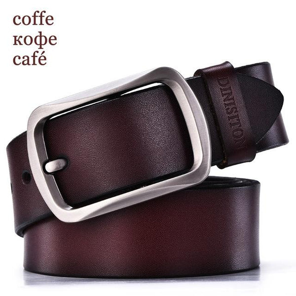 Cowhide Jeans Leather Belts