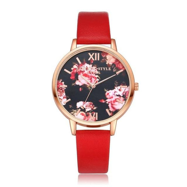 Casual Love Heart Quartz Wrist Watch