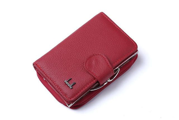 Leather Hasp Coin Purse