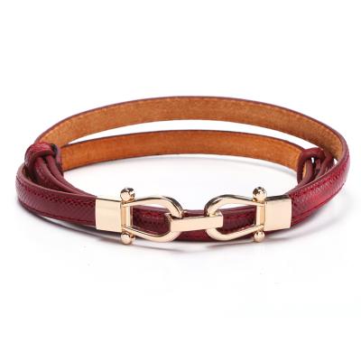 Classy Leather Thin Belts